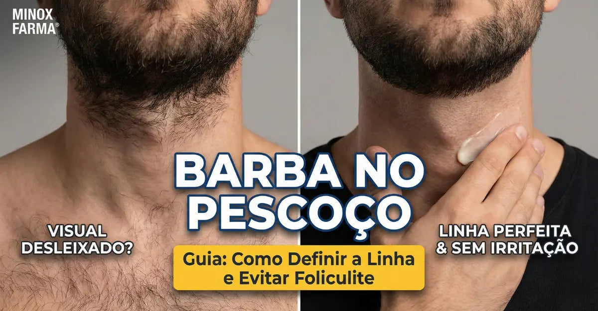 Barba no Pescoço: Devo Tirar? Como Definir a Linha e Evitar Irritação