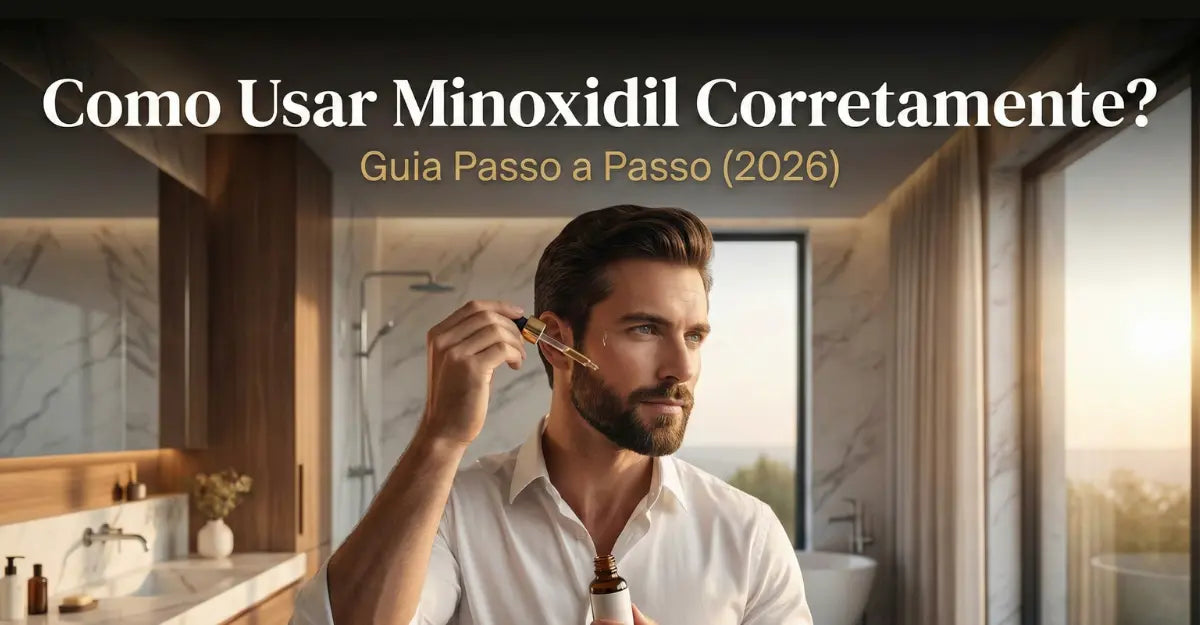 Como Usar Minoxidil Corretamente? Guia Passo a Passo (2026)