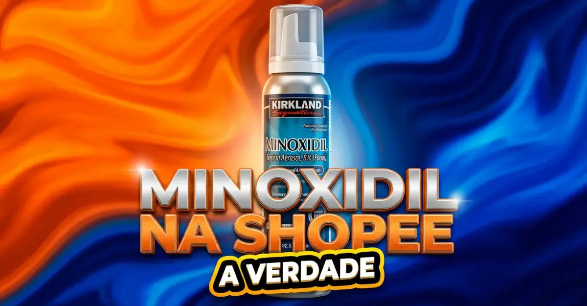 Minoxidil Kirkland na Shopee é Original? Cuidado com o Golpe