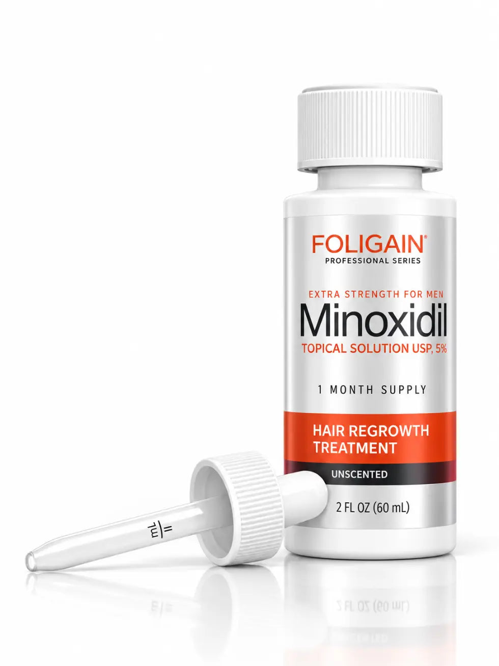 Minoxidil Foligain 5% 60ml com aplicador conta-gotas