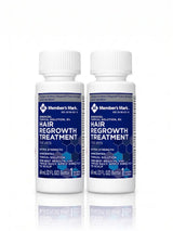 Kit com 2 frascos de Minoxidil Member's Mark 5% original, 120ml, para 2 meses de tratamento