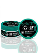 Pasta Modeladora Premium Fox For Men com Manteiga de Karité 80g para cabelo masculino com fixação extra forte