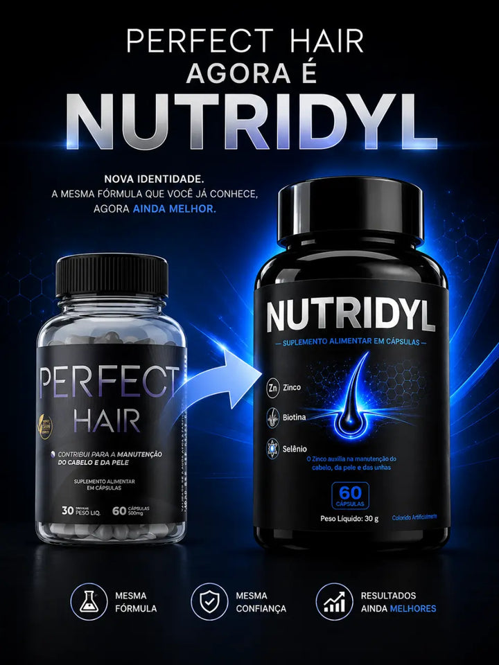 Perfect hair agora é nutridyl
